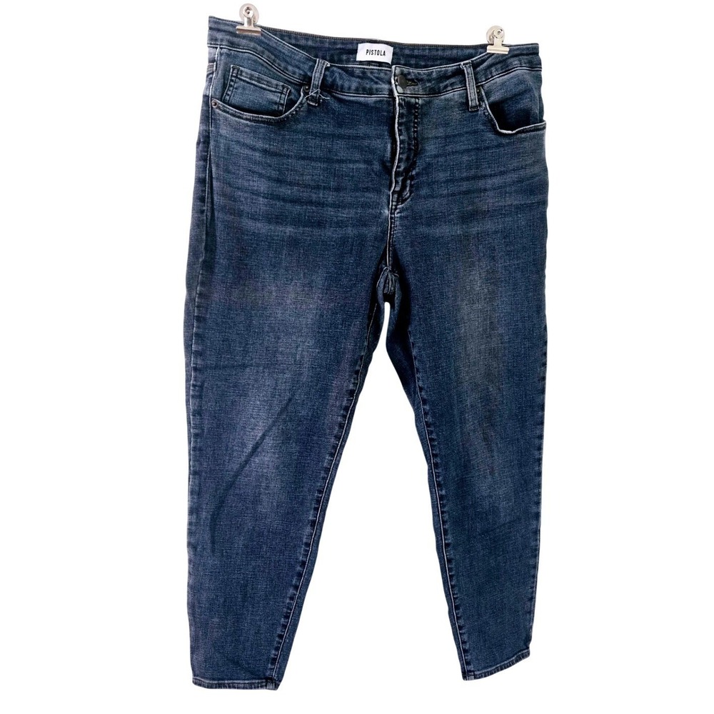 Pistola Arielle Skinny Leg Jeans High Rise Size‎ 16W Medium Wash